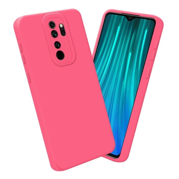 Coque för Xiaomi RedMi NOTE 8 PRO i FLUID RÖD Hölster Fodral Case Skydd i flexibelt TPU-silikon Röd
