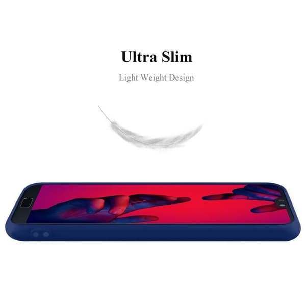 Skyddsfodral för Huawei P20 PRO / P20 PLUS CANDY MÖRKBLEU Stötsäker Silikon Blå