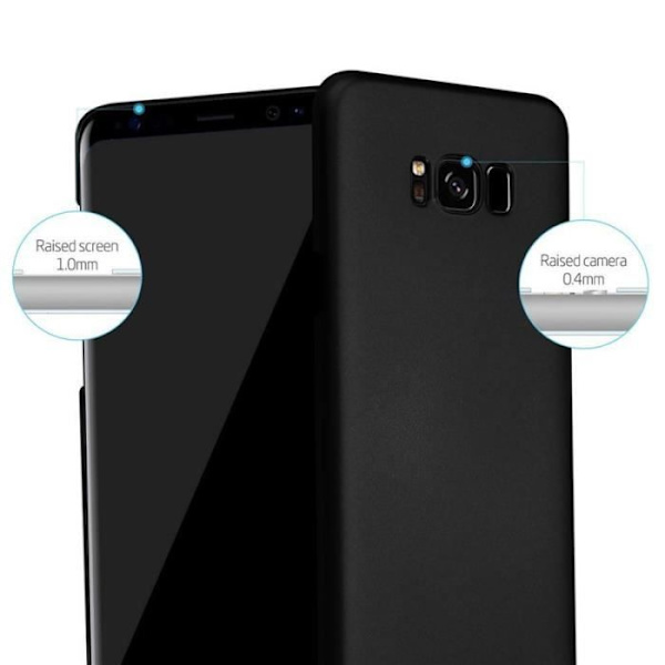 Cadorabo Fodral till Samsung Galaxy S8 PLUS i METALLIC SVART