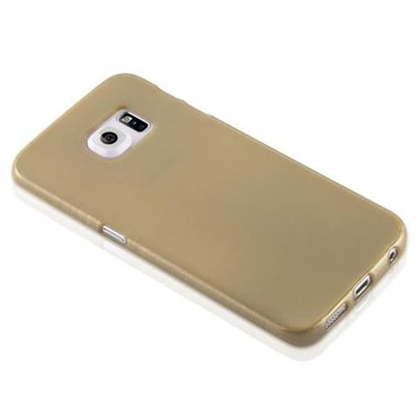 Skyddsfodral för Samsung Galaxy S6 EDGE Guld Stötskydd Gul