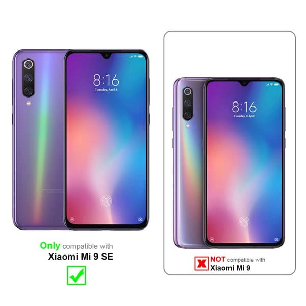 Härdat skärmskydd för Xiaomi Mi 9 SE Vit