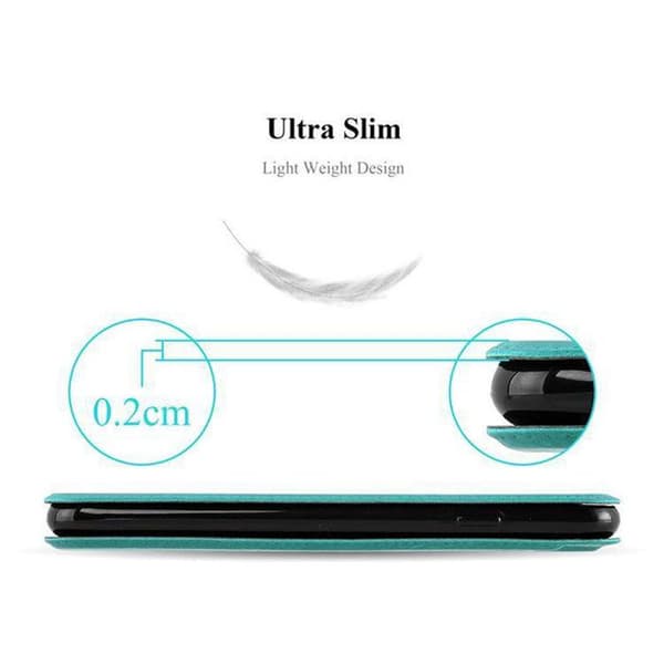 Flipfodral för iPhone 6 PLUS / 6S PLUS Fodral i TURKOS MINT Skydd Blå