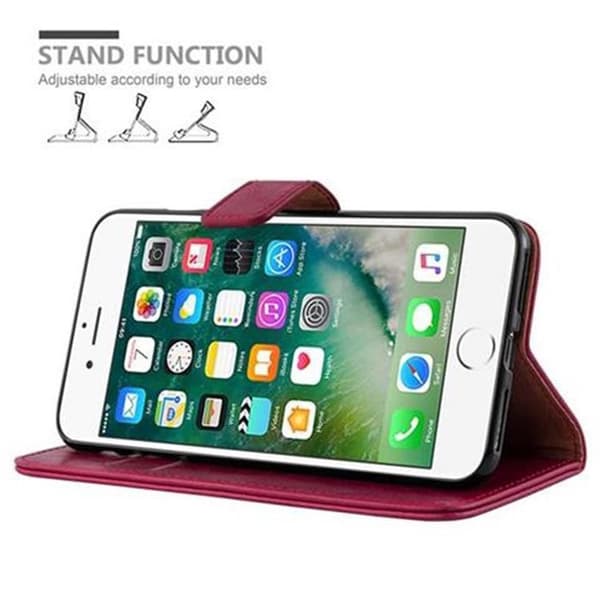 Skal för iPhone 7 PLUS / 7S PLUS / 8 PLUS i KIRSCHRÖD Skyddande Fodral Röd