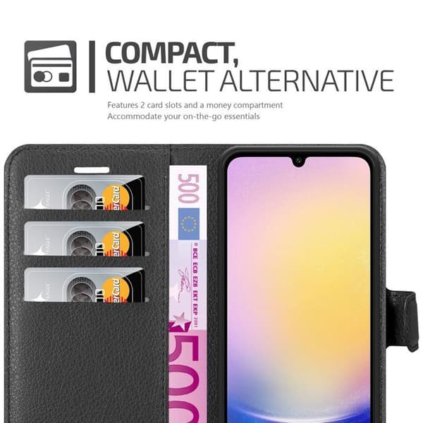 Etui för Samsung Galaxy A26 i JETSVART Svart