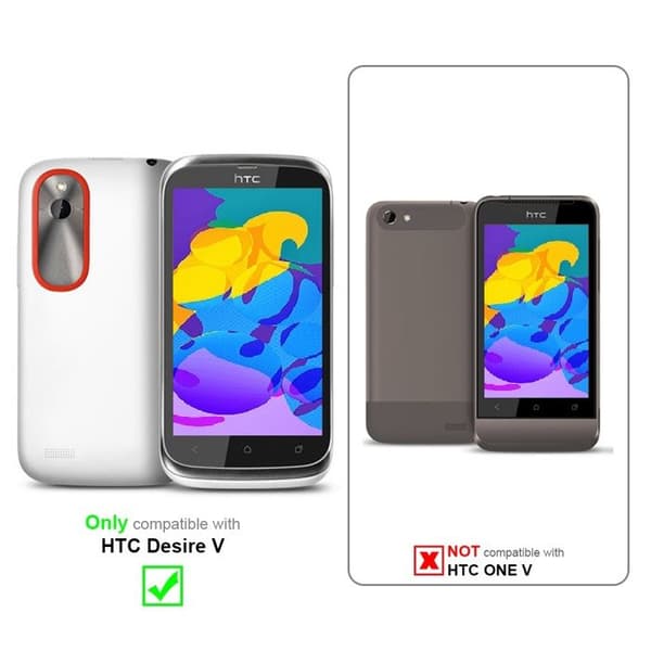 Skyddsfodral för HTC Desire V i MAGNESIUMVIT Vit