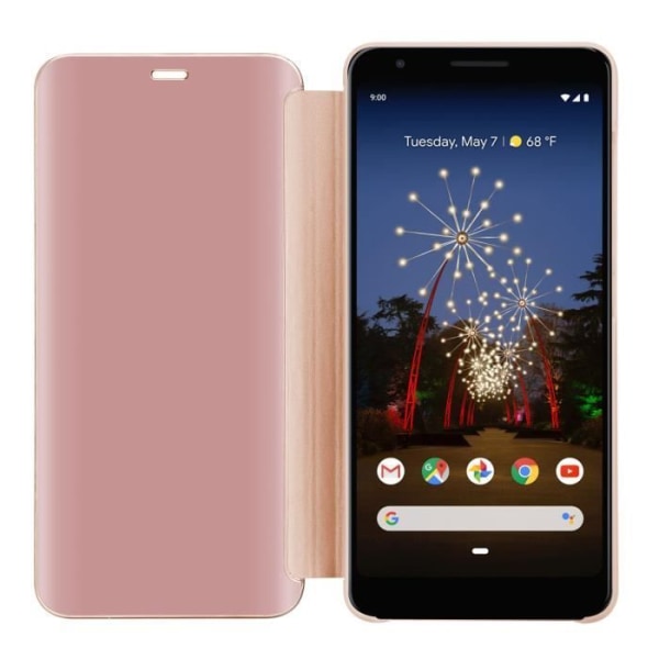 Fodral - CADORABO - Google PIXEL 3A - Kunzit Pink - 360° skydd - Stativfunktion Kunzit Rose