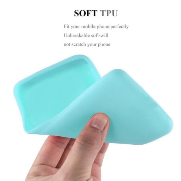 Cadorabo fodral för Samsung Galaxy S20 - i blått - Mjukt TPU silikonskyddsfodral med anti-chock