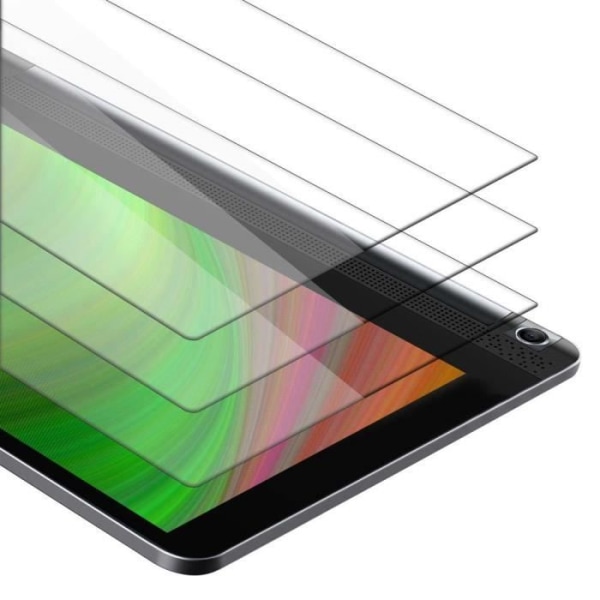 Cadorabo 3x skyddsglas för Lenovo Yoga Tablet 3 10 (10,1" Zoll) in - 3x härdat skärmskyddsglas (härdat)