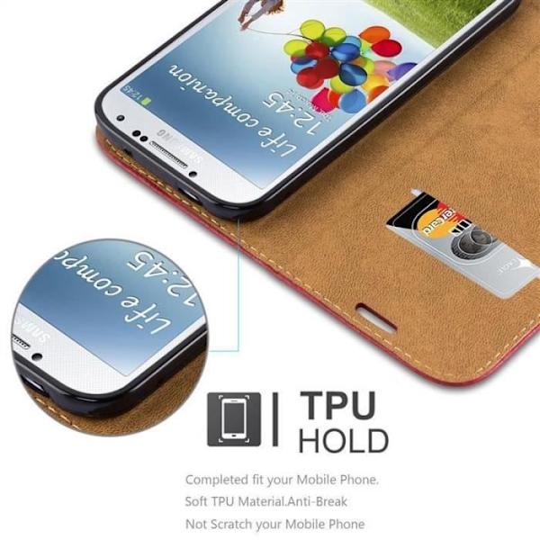 Cadorabo Fodral för Samsung Galaxy S4, HÖSTRÖD Design Osynlig struktur