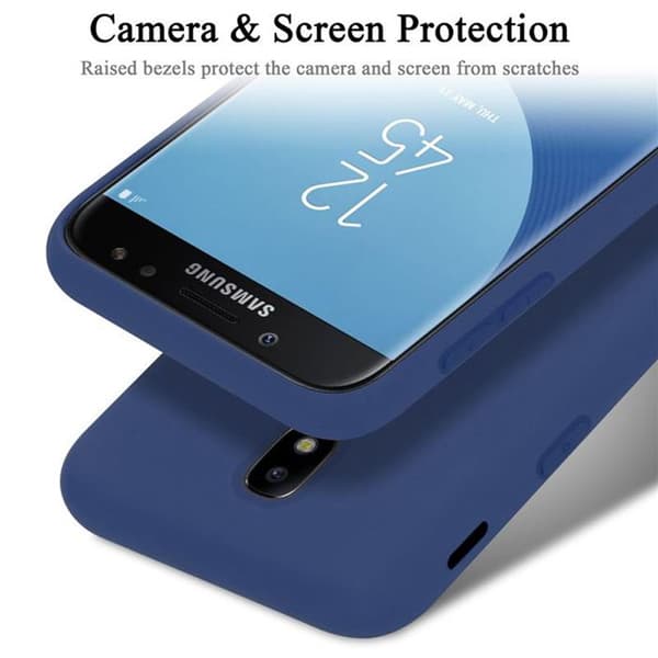 Skyddsfodral för Samsung Galaxy J7 2017 Stötabsorberande i LIQUID BLUE Blå