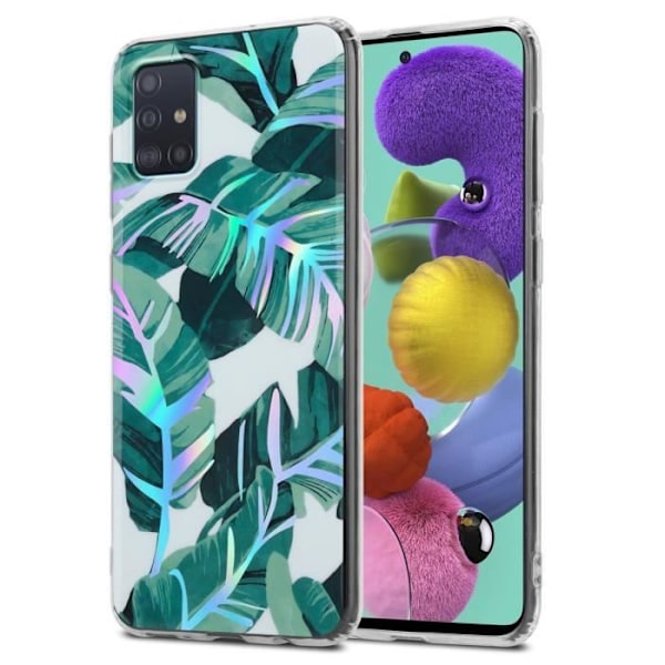 Coque - CADORABO - Samsung Galaxy A51 4G / M40s - Antidök - Blommönster - Överlägset skydd