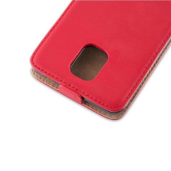 Cadorabo Fodral till Samsung Galaxy NOTE 4 i Röd - Flip