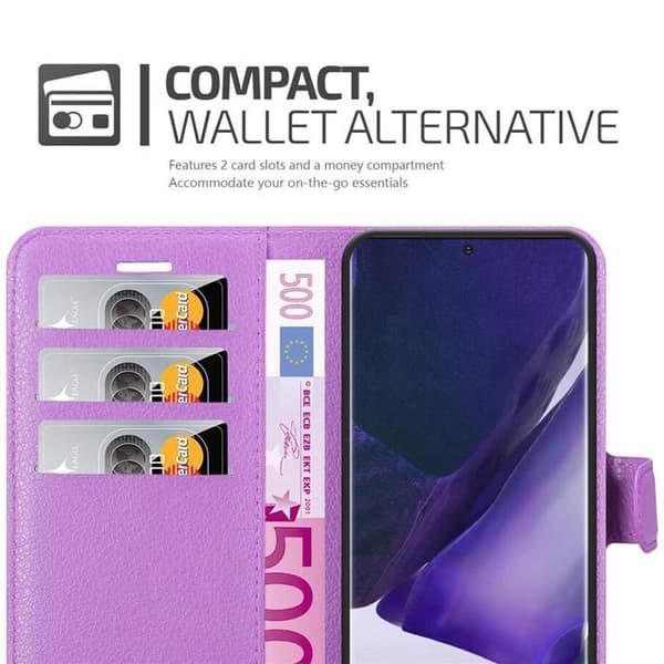 Etui för Samsung Galaxy NOTE 20 PLUS i ORKIDÉER VIOLETT Violett