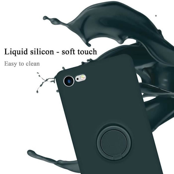 Coque - CADORABO - iPhone 7/7S/8/SE 2020 - TPU Mjuk - Stötbeskydd - Ljusgrön Ljusgrön