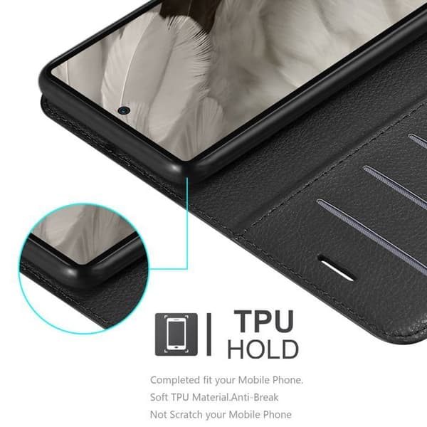 Etui för Google Pixel 7A i JETSVART Svart