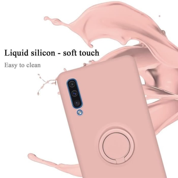 Fodral till Samsung Galaxy A50 4G / A50s / A30s i LIQUID Pink Cadorabo Cover Protection i flexibel TPU silikonringskydd