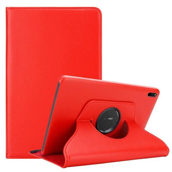 Tabletfodral - Cadorabo - Huawei MatePad 11 - Röd Pavo - 360° Skydd - Inbyggd ställning VALMMU RÖD