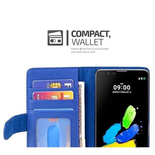 Fodral för LG K8 2016 Skal i HIMMELSBLA Blå