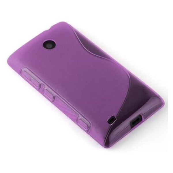 HTC Desire 300 Fodral VIOLET ORCHID Cadorabo DESIGN S Gel TPU Silikonskydd Fodral Skydd Ultra Slim Bumper