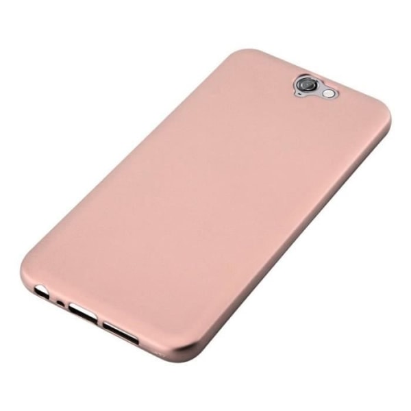 Cadorabo Fodral fungerar med HTC ONE A9 i METALLIC ROSÉ GOLD - Stötsäker och reptålig TPU silikonhölje - Ultra Slim