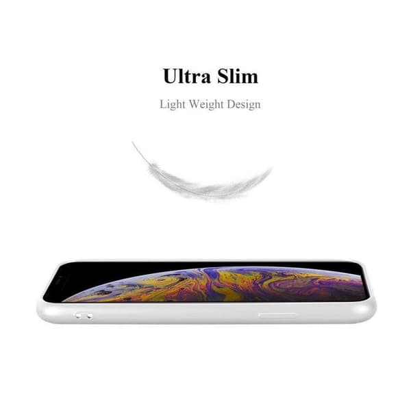 Skyddsfodral för iPhone XS MAX Skyddsfodral i METALLISK SILVER Matt design Grå