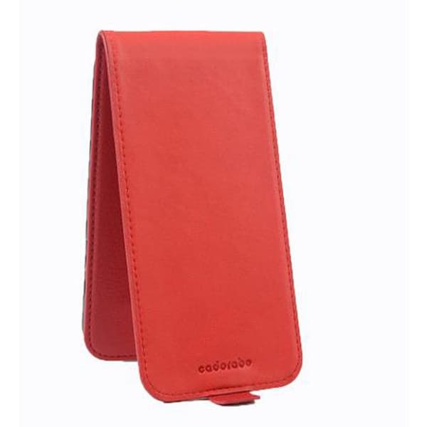 Etui för Sony Xperia M5 Flip Case i KIRSCHRÖD Skydd