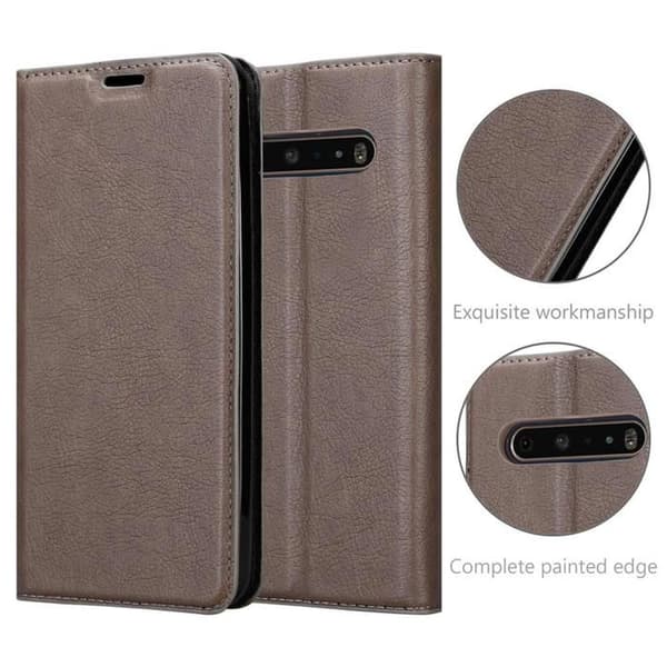 Etui för LG V60 ThinQ Fodral i KAFFEBRUN brun
