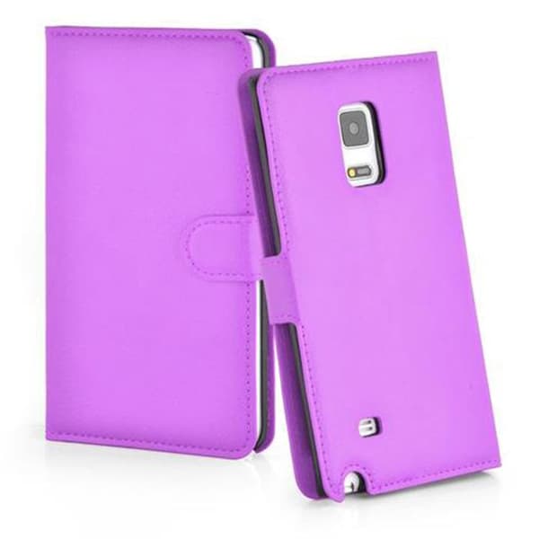 Etui för Samsung Galaxy NOTE EDGE i ORKIDÉER VIOLETT Violett
