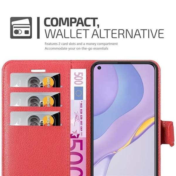 Etui för Huawei NOVA 7 5G i KIRSCHRÖD Röd