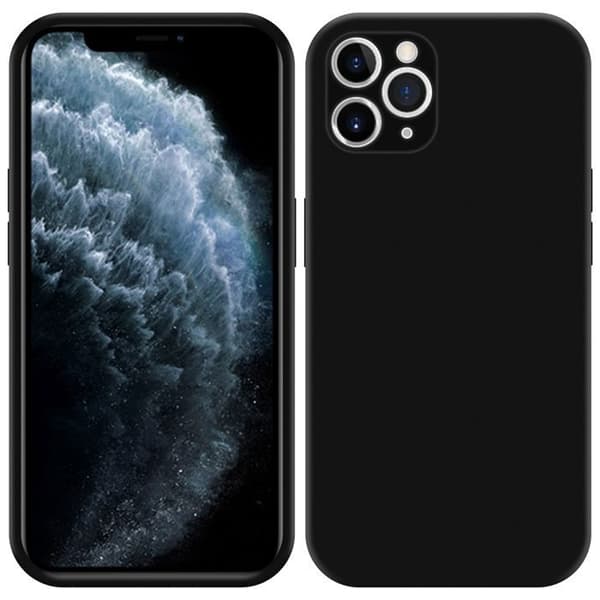 Skal för iPhone 11 PRO MAX REAL LIQUID SVART Svart