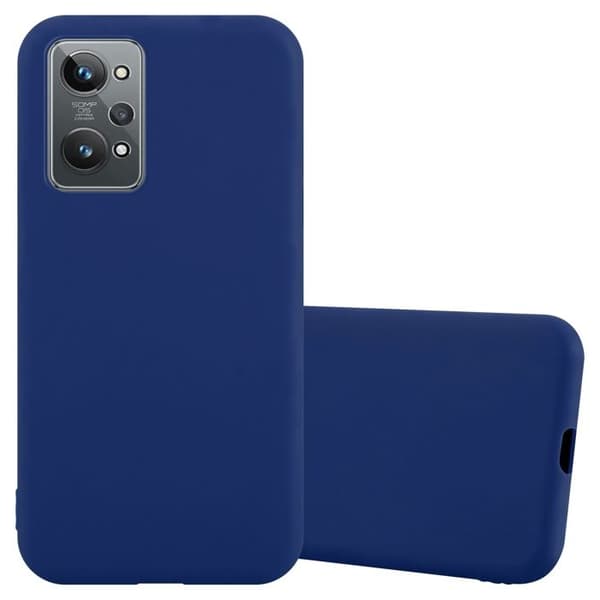 Skyddsfodral för Realme GT 2 / GT Neo 2 CANDY MÖRKBLEU Stötskydd Silikon Blå