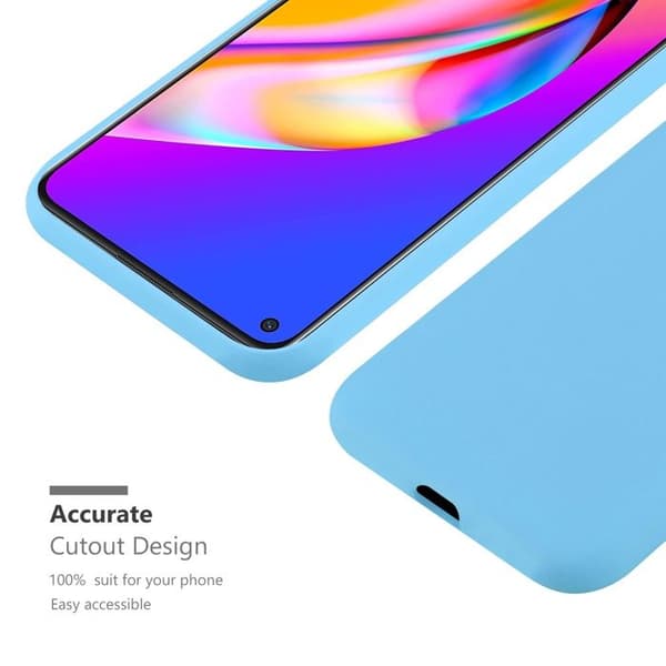 Skyddsfodral för Oppo A94 5G CANDY BLÅ Stötabsorberande Silikon Blå