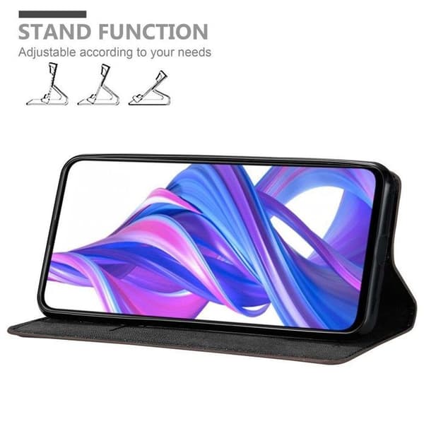 Fodral för Honor 9X Skal i MÖRK BRUN brun