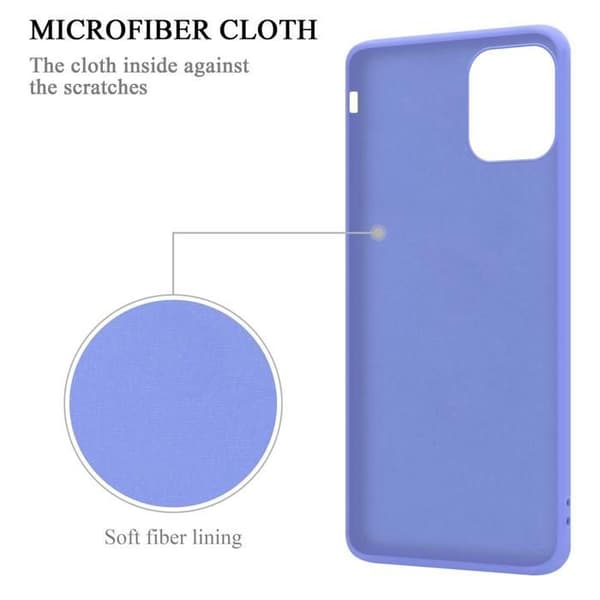 Skal för iPhone 11 i LIQUID LIGHT PURPLE Stötskydd Violett