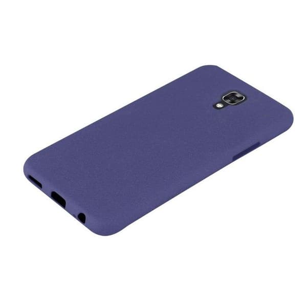 Skyddsskal för LG X SCREEN FROST MÖRKBLAU Silikon TPU Blå