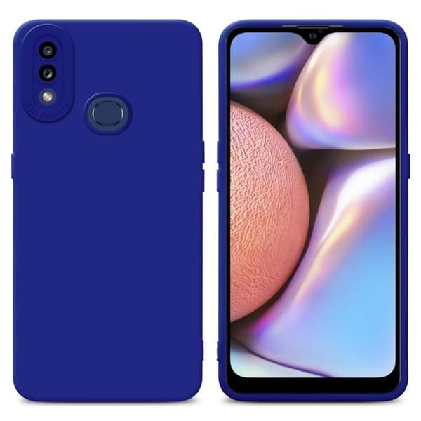 Skyddsfodral för Samsung Galaxy A10s / M01s i FLUID BLÅ Stötsäker Blå