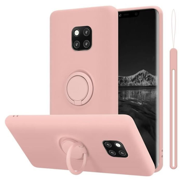 Coque - CADORABO - Huawei MATE 20 PRO - Silicone TPU - Stötbeständig skydd - Tunn och lätt design Rosa