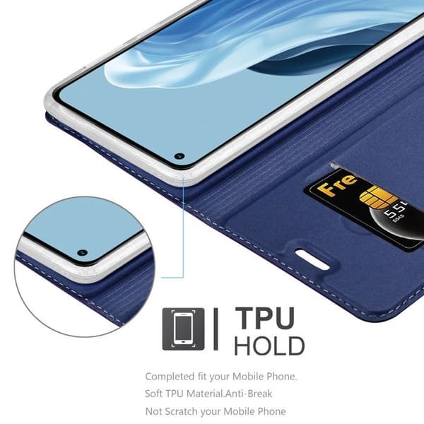 Telefonfodral - Cadorabo telefonbumper - DE-156528 Blå