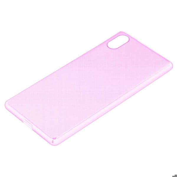 Transparent stötsäker silikonfodral för iPhone XR Ros