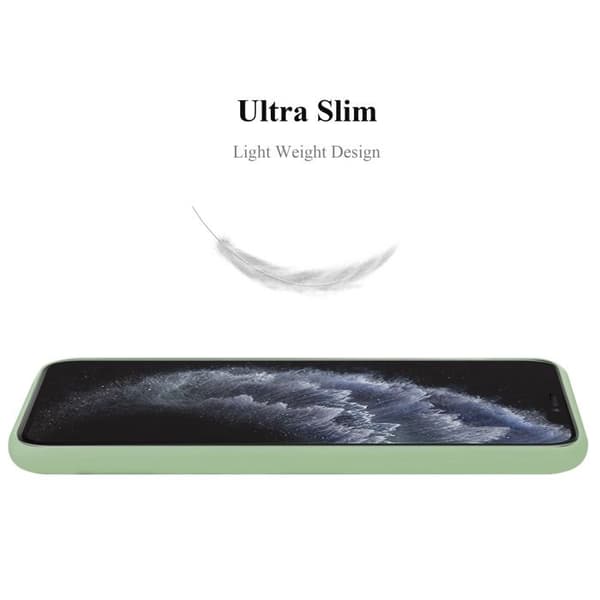 iPhone 13 PRO CANDY GRÖN PASTELL Skydd Antichock Silikon Grön