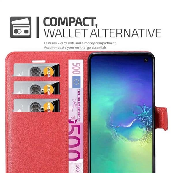 Etui för Samsung Galaxy S10e i KIRSCHRÖD Röd