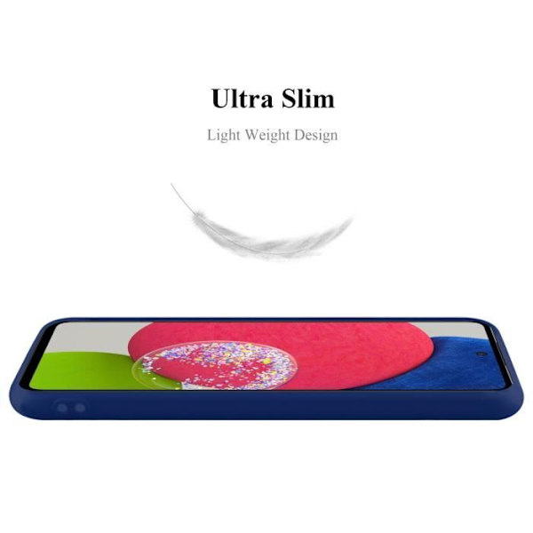 Coque - CADORABO - Samsung Galaxy A52 (4G/5G) - Candy Mörkblå - Silikon TPU - Stötskydd Godis mörkblå