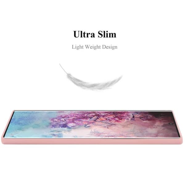 Skyddsfodral för Samsung Galaxy NOTE 10 PLUS CANDY ROSE VIF Stötskydd Silikon Ros