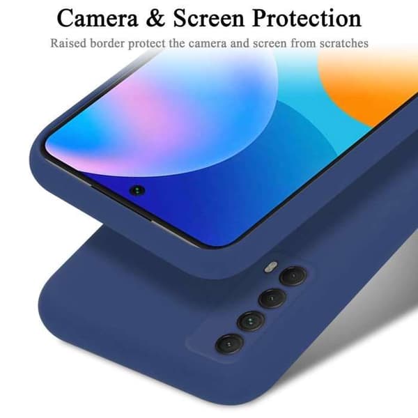 Skyddsfodral för Huawei P SMART 2021 Stötskydd i LIQUID BLUE Blå
