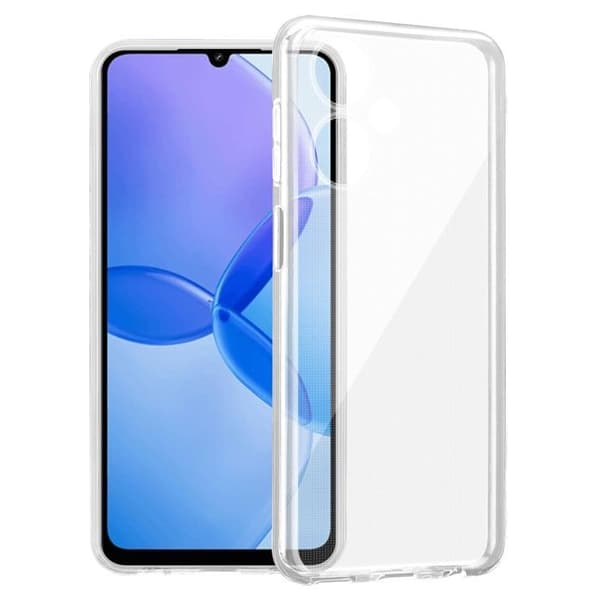 Transparent stötsäker silikonfodral för Redmi 13R 5G Vit