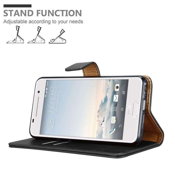 Skyddsfodral för HTC ONE A9 i JET BLACK Svart