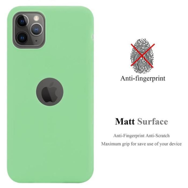 Coque - CADORABO - Apple iPhone 11 PRO - Mjuk TPU-skydd - Stötskyddande - Tunn design Grön