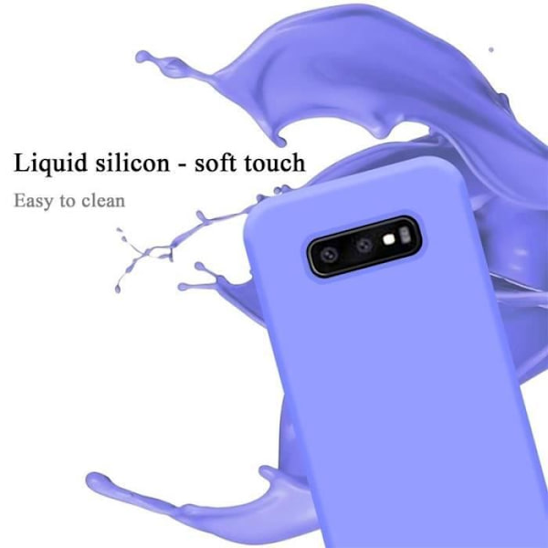 Cadorabo skal för Samsung Galaxy S10 E - i Lila - Flexibelt TPU-silikon