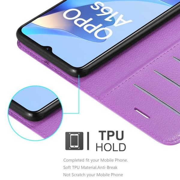 Fodral för Oppo A16s / A54s i ORKIDÉ VIOLETT Violett