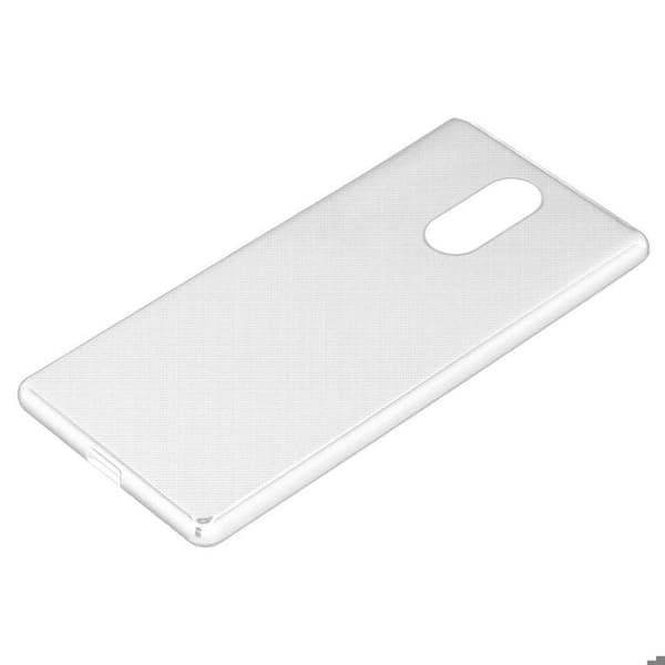 Transparent stötsäker silikonfodral för LG Q STYLUS Ros